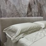 VIA ROMA 60-Lenzuolo matrimoniale in raso di cotone 200 fili