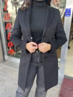 B COAT-Cappotto cashmere and wool modello classico - immagine 2