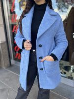 B COAT-Cappotto corto taglio dritto - immagine 2