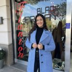 B COAT-Cappotto corto taglio dritto