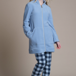 PEPITA-Vestaglia micropail con zip