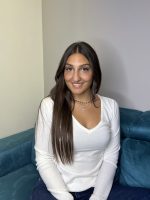INFLUENCER - Maglioncino in lana rasata scollo a V - immagine 3