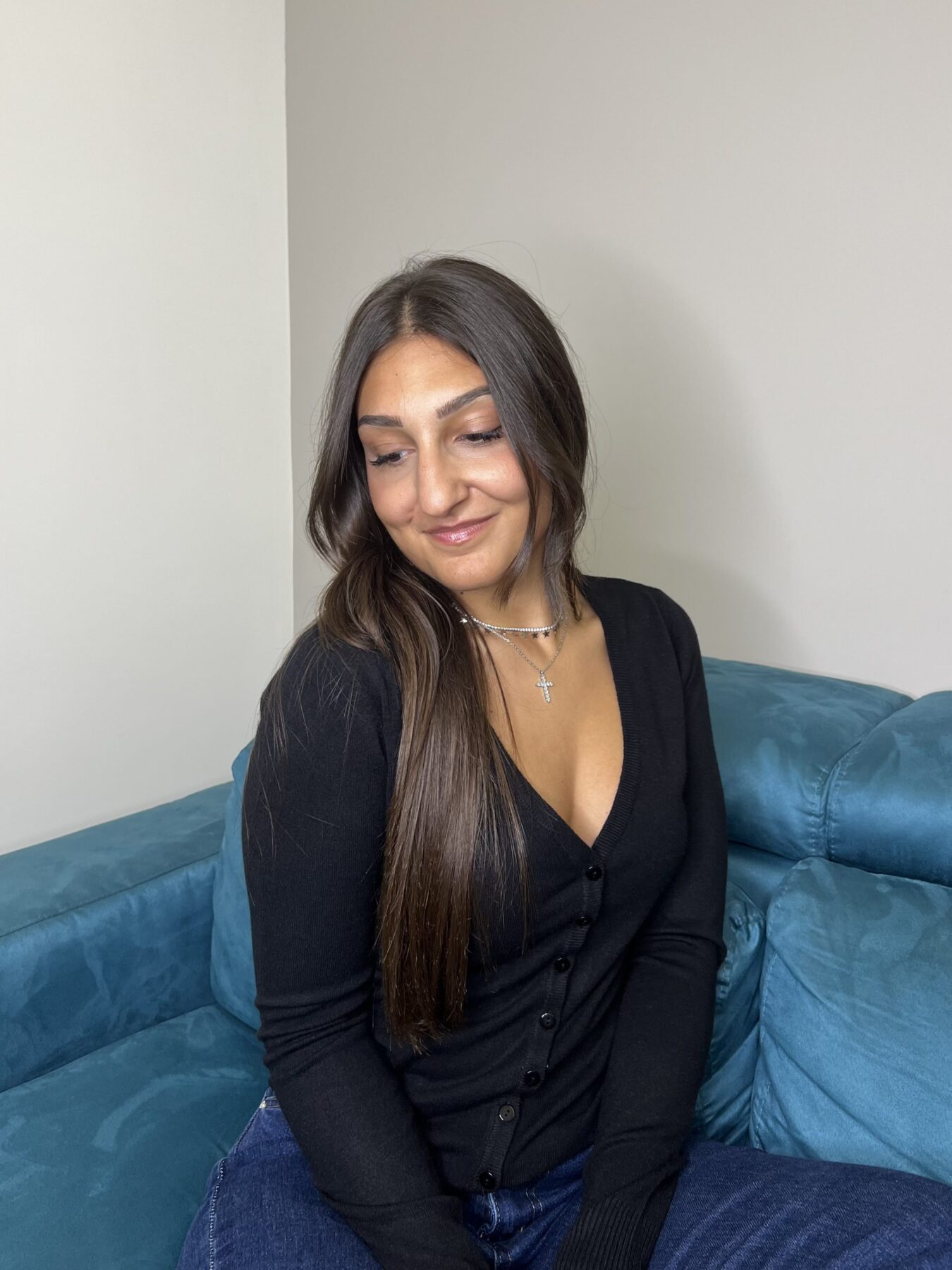 IMG_3684 INFLUENCER - Cardigan lana rasata - immagine 1