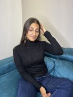 INFLUENCER - Dolcevita lana rasata
