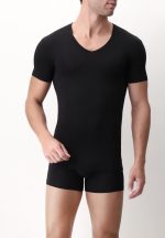 PEROFIL-T-Shirt X-Touch scollo a V - immagine 3