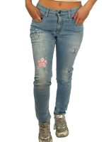 LUXURY - Jeans con stampa