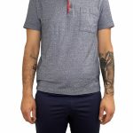 PEROFIL - Jersey Jacqaurd Pigiama Corto