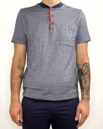 PEROFIL - Jersey Jacqaurd Pigiama Corto - immagine 4