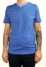 PEROFIL - Jersey Denim Pigiama Corto - immagine 2