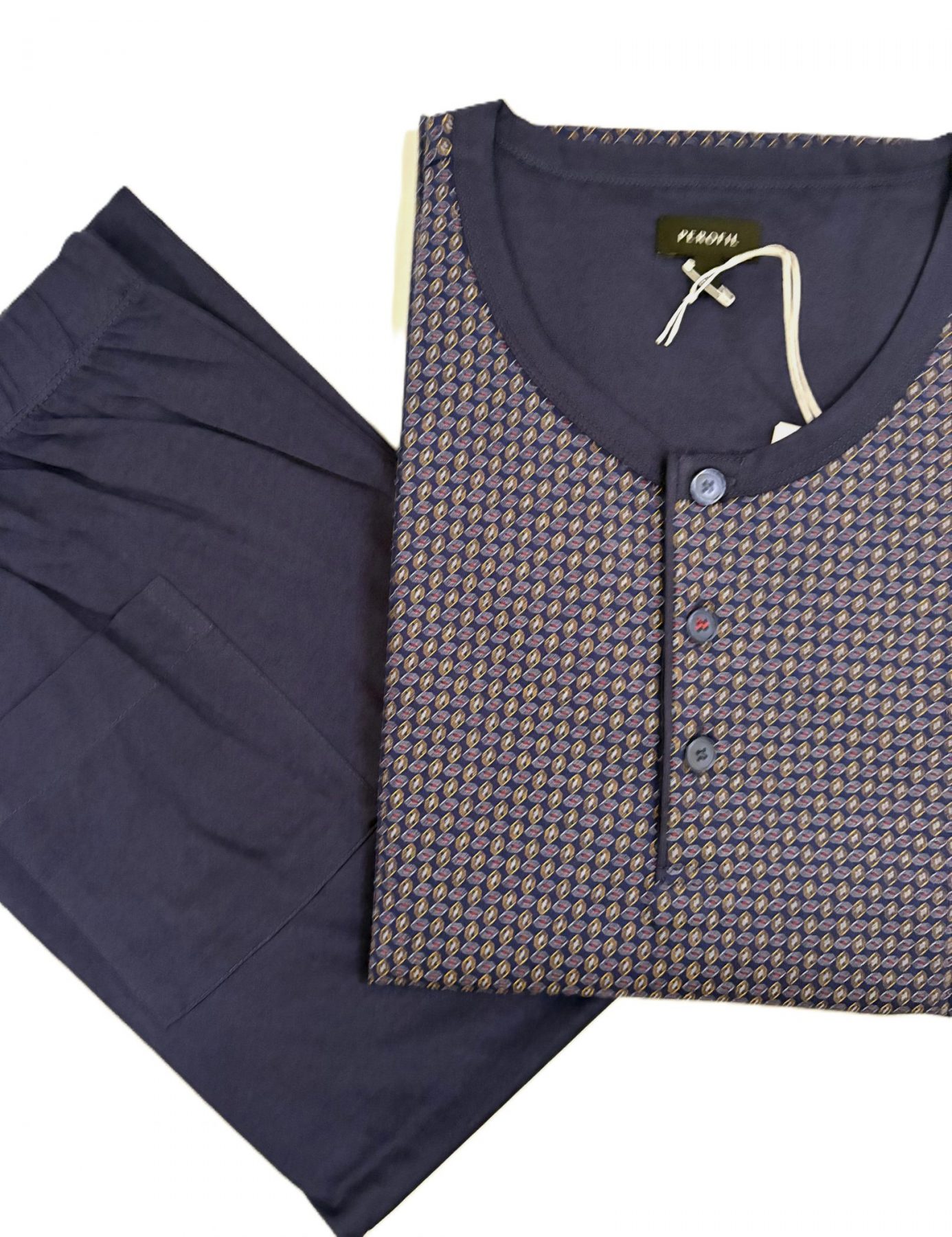 IMG_3443 PEROFIL - Stampa Geometrica Pigiama - immagine 1