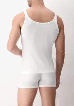 PEROFIL - Canotta spalla stretta Rib Cotton - immagine 4