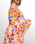 FATTORE C - Flowers Kaftano - immagine 2