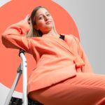 CORTE DEI CONZAGA - Tailleur Peach