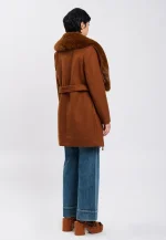 INFLUENCER - Coat Rust - immagine 2