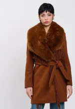 INFLUENCER - Coat Rust