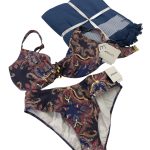 SELMARK - Bikini Paisley Gold